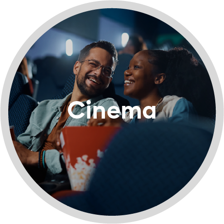 Couple at the cinema